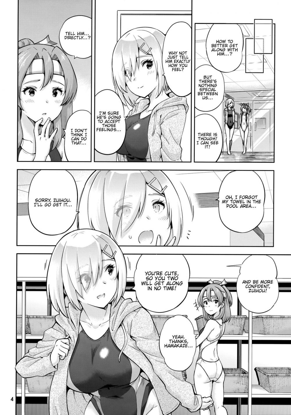 Hentai Manga Comic-Zuihou and Hamakaze in Racing Swimsuits-Read-6